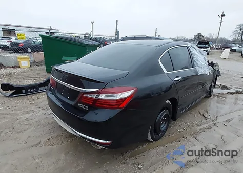 2017 Honda Accord Sport Se из США, поврежденный, VIN 1HGCR2F1XHA219005